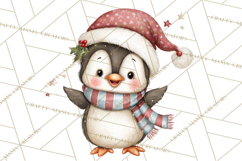 Christmas Animal Friends Clipart PNG, Cute Holiday Clip Art Product Image 2