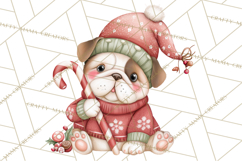 Christmas Animal Friends Clipart PNG, Cute Holiday Clip Art Product Image 3
