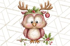 Christmas Animal Friends Clipart PNG, Cute Holiday Clip Art Product Image 2