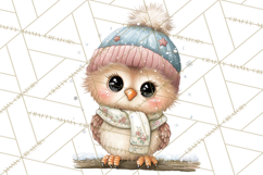 Christmas Animal Friends Clipart PNG, Cute Holiday Clip Art Product Image 3