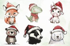 Christmas Animals Minimalist Cartoon Product Image 2