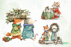 Christmas Animals PNG Product Image 1