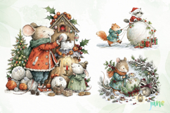 Christmas Animals PNG Product Image 1