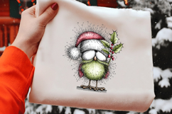 Christmas Animals Watercolor Clipart Product Image 2