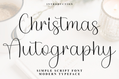 Christmas Autography Product Image 1