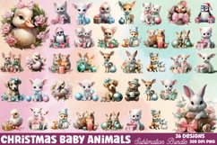 Christmas Baby Animals Clipart Bundle, Christmas Animal Safari Clipart Bundle, Christmas Baby Animals Clipart Clipart, Christmas Animal Safari Clipart Bundle, Christmas Baby Animals Clipart Safari Watercolor, Watercolor Christmas Animal Safari, Christmas 