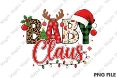Christmas Baby Claus PNG Product Image 1