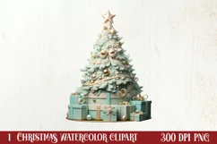 Festive Christmas Sewing Clipart , Christmas PNG Product Image 1