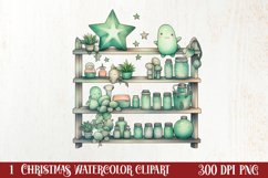 Festive Christmas Sewing Clipart , Christmas PNG Product Image 1