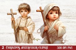 Christmas Baby Jesus Watercolor Clipart, Christmas Baby Jesus Clipart, Christmas Baby Jesus Clipart Bundle, Christmas Baby Jesus Watercolor, Watercolor Christmas Baby Jesus