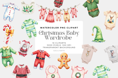 Christmas Baby Wardrobe Clipart Product Image 1