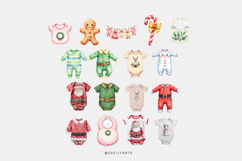 Christmas Baby Wardrobe Clipart Product Image 3