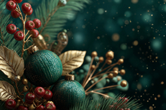 Christmas Balls Background, Christmas Background PNG Product Image 1