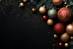 Black Background PNG, Christmas Background Design Product Image 1