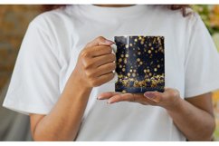 Christmas Golden Particles Mug sublimation design Product Image 2