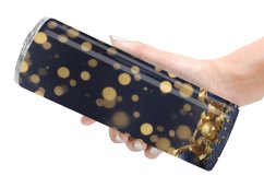 Christmas Golden Particles Tumbler Sublimation Wrap Product Image 6