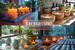 Christmas Background Mock Up Photo Product Image 1