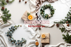 Christmas Background Mock Up Photo Product Image 1