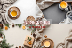 Christmas Background Mock Up Photo Product Image 1