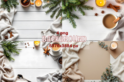 Christmas Background Mock Up Photo Product Image 1