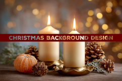 Christmas background. Christmas Mockup Background Design Product Image 1