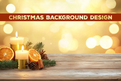 Christmas background. Christmas Mockup Background Design Product Image 1