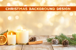 Christmas background. Christmas Mockup Background Design Product Image 1