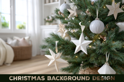 Christmas background. Christmas Mockup Background Design Product Image 1