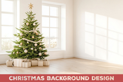Christmas background. Christmas Mockup Background Design Product Image 1