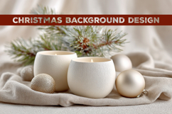 Christmas background. Christmas Mockup Background Design Product Image 1