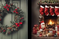 Christmas Backgrounds Bundle
