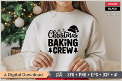 Christmas Baking Crew SVG | Christmas SVG | Holiday SVG Product Image 2