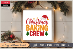 Christmas Baking Crew SVG | Christmas SVG | Holiday SVG Product Image 6