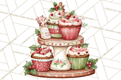 Christmas Baking Clipart, Festive Holiday Clip Art Png Product Image 4