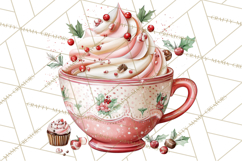 Christmas Baking Clipart, Festive Holiday Clip Art Png Product Image 5
