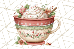 Christmas Baking Clipart, Festive Holiday Clip Art Png Product Image 2