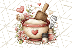 Christmas Baking Clipart, Festive Holiday Clip Art Png Product Image 3