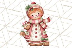 Christmas Baking Clipart, Festive Holiday Clip Art Png Product Image 5