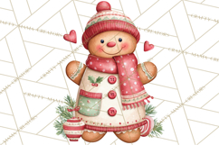 Christmas Baking Clipart, Festive Holiday Clip Art Png Product Image 2