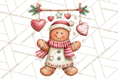 Christmas Baking Clipart, Festive Holiday Clip Art Png Product Image 5