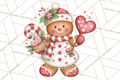 Christmas Baking Clipart, Festive Holiday Clip Art Png Product Image 2