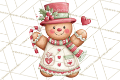 Christmas Baking Clipart, Festive Holiday Clip Art Png Product Image 5