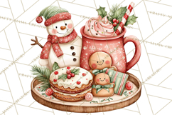 Christmas Baking Clipart, Festive Holiday Clip Art Png Product Image 4