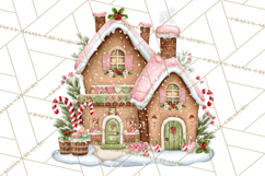 Christmas Baking Clipart, Festive Holiday Clip Art Png Product Image 4