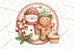 Christmas Baking Clipart, Festive Holiday Clip Art Png Product Image 4