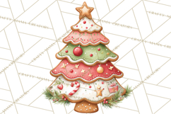 Christmas Baking Clipart, Festive Holiday Clip Art Png Product Image 5
