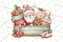 Christmas Baking Clipart, Festive Holiday Clip Art Png Product Image 5