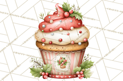 Christmas Baking Clipart, Festive Holiday Clip Art Png Product Image 3
