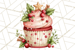 Christmas Baking Clipart, Festive Holiday Clip Art Png Product Image 4