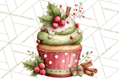 Christmas Baking Clipart, Festive Holiday Clip Art Png Product Image 3
